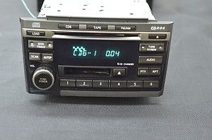 00 03 Nissan Maxima BOSE Radio CD Tape Player 6 Disc CD Changer CRO70