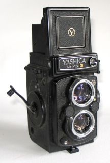 Cámara Fotos Reflex Yashica Mat 124G Vintage Objetivo de 80mm Mira 