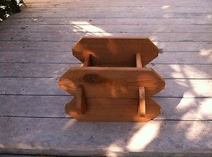 Linkable Cedar Planter Box, small 15 X 15, 12 Tall