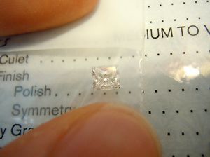 GIA CERTIFIED 50CT E VS1 Princess Diamond for Engagement Ring Shane Co 