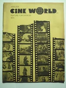 Hurlock Cine World Film Catalog 1973 Chabrol Cabaret