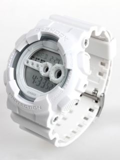 100% Authentic CASIO G SHOCK Large White World Time Watch GD 100WW 7 