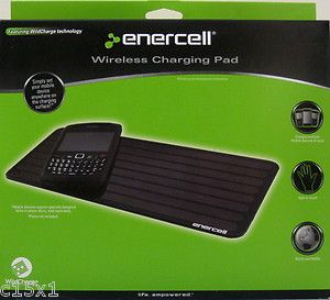   Black 4X Wireless Induction Charger Mat and USB Tips Power Disc Bundle