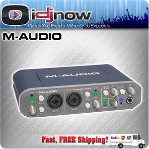 AUDIO Fast Track Pro Mobile USB Audio MIDI Recording Interface with 