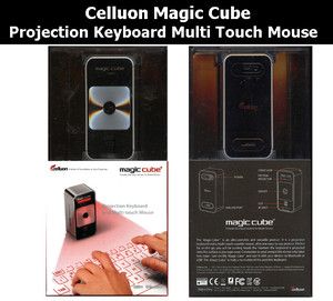 Celluon Magic Cube Laser Projection Virtual Keyboard And Multi Touch 