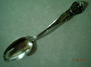 GORHAM STERLING collector spoonCELORON NEW YORK dated 1899