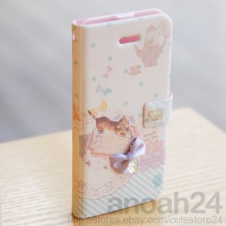 Jewelry Pet Cat HAPPYMORI Korean Cute Diary Flip Case Cover for 