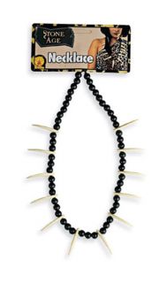 New Bone Necklace Caveman Witch Doctor Voodoo Claw Indian Costume Prop 