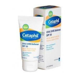 Cetaphil UVA UVB Defense Facial Moisturizer SPF 50 1 7 oz 50 ml