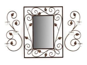 Brand New Catarina Mirror Wall Sconces Set of 3 Gift