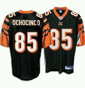 Cincinnati Bengals Chad Ochocinco Jersey Size L Authentic Stitched NFL 