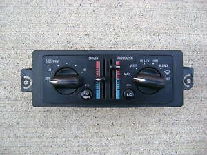 99 02 Buick Century Regal A C Heater Climate Control