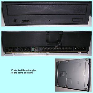 Internal Computer CD Drive Model NEC NR 9100A 40x CD R RW Enhanced IDE 