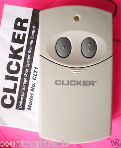 CLICKER Chamberlain Universal Garage Door Opener Remote CLT1 /CLT1B