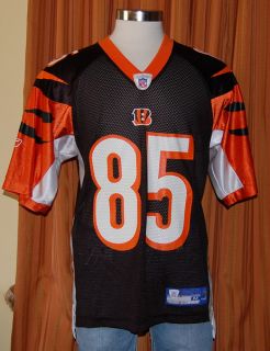 Cincinnati Bengals Chad Johnson 85 Reebok NFL Football Jersey Shirt 