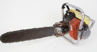 Vintage Hoffco 2782 chainsaw with West Bend engine rare kart