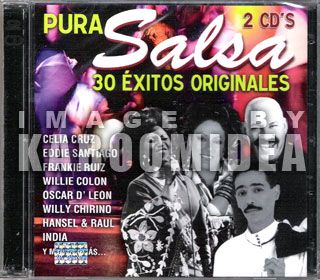 2CDs Pura Salsa Celia Cruz Frankie Ruiz Oscar D Leon Tommy Olivencia 