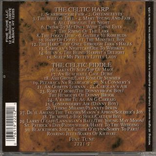 Celtic Harp Fiddle Irish Folk Airs Ireland Music CD