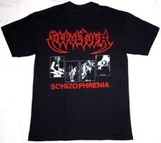 Sepultura Schizophrenia87 Soulfly Cavalera Conspiracy s XXL New Black 
