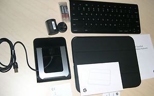 HP Touchpad Bundle Touchstone Charging Dock,Power adapter,Fit Case, BT 