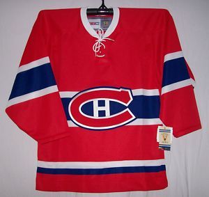 Montreal Canadiens 1955 CCM Vintage Red Jersey Medium