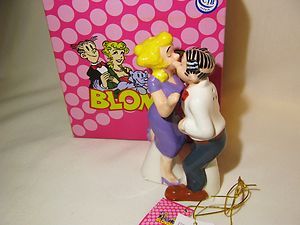 Collectible Blondie Dagwood Kissing Salt Pepper Shakers NEW IN BOX