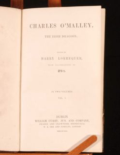 1841 Phiz Charles OMalley Harry Lorrequer First