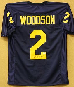 Charles Woodson Autographed Michigan Wolverines Jersey