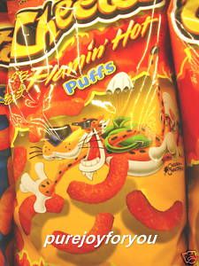 Cheetos Flamin Hot Cheese Puffs Snack Big Bag Frito Lay