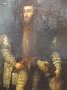 18th century portrait king charles v old master oil