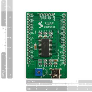 This kit consists of a 128x64 dot matrix LCD and a tailored demo board 