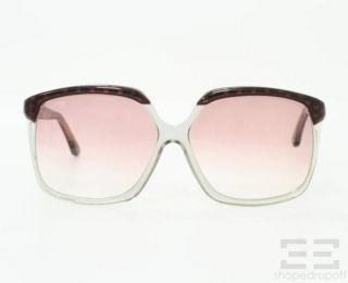 Celine Maroon Clear Ombre Oversized Sunglasses C 82 27