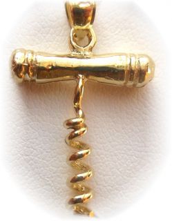 dazzlers 14k gold corkscrew charm 6931 this is a made to order item it 