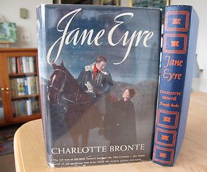   Eyre 1943 Near Fine Copy Charlotte Bronte HC DJ Triangle Books