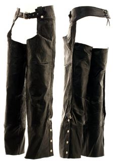 Hawg Hides Leather Motorcycle Chaps Small s for Xmas