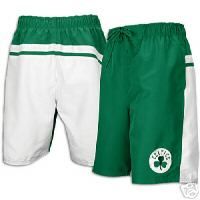 Boston Celtics Basketball Board Shorts Swimwear NBA S