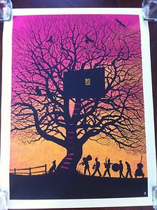   Treehouse Variant not Dave Matthews Band Charlottesville Poster