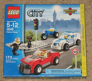 Lego City Set 3648 Police Chase New in Hand SEALED