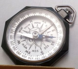 Vintage Girl Scout Compass GS USA Taylor Compass in Box