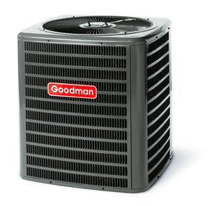 GOODMAN 13 SEER CENTRAL AIR CONDITIONER 2 TON   Nitrogen Charged R22 