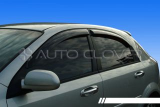 04 08 Chevrolet Optra 5 Shade Rain Window Vent Visor