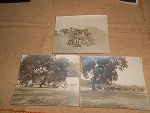    Photos Military Artillary Camp Haywood Hayward Tents Cannon Soldiers