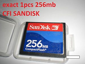 1pcs 256MB SANDISK Compact flash CF I memory card FOR NIkon Canon 