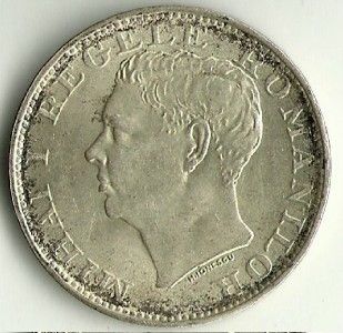 1944 romania 500 lei 700 silver 32 mm unc l 22
