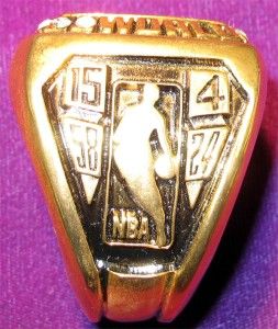 Los Angeles Lakers 2002 Championship Ring Paperweight