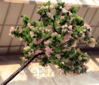 20 x HO Scale Model Trees Cherry Blossom