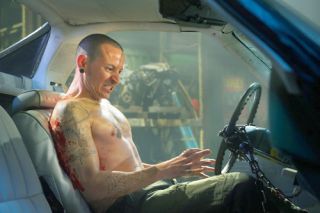 evan s chester bennington bloody flesh used in saw 3d