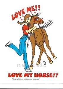 weekly calendar charlie ann series love me love my horse