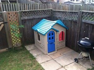 Childrens Outdoor Playhouse Little Tikes Playhouse Cottage Used Pick 
