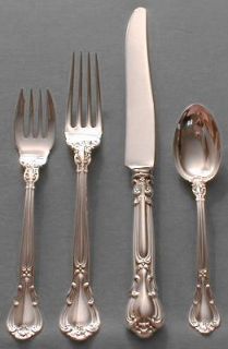 chantilly gorham 4pc dinner settings french style blade